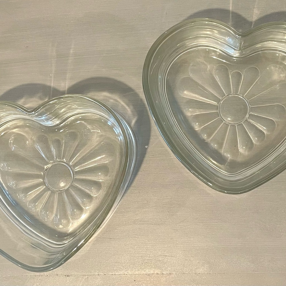 Heart Shaped Candy Dishes.